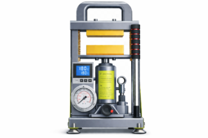 YH10A Hydraulic Rosin Press Machine with Digital Temperature Control – Heavy Duty Heated Plates